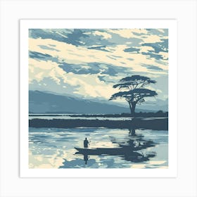 Kenyan Savannah Art Print