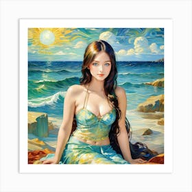 Mermaid ukj Art Print