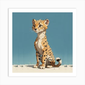 Cheetah 1 Art Print