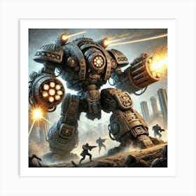 Tytan Iron Juggernaut Iron Commonwealth 1 Art Print