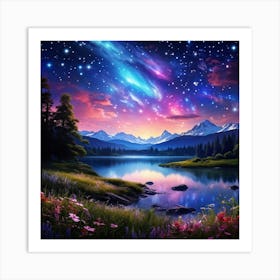 Starry Night 1 Art Print