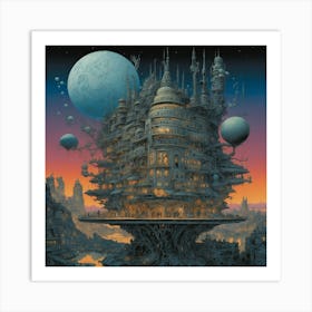 Default High Quality Highly Detailed Picture An Imaginative Il 0 Art Print