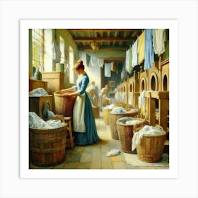 Laundry Room 7 Art Print