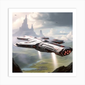 Spaceship 78 Art Print