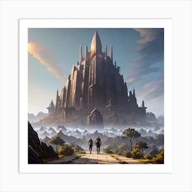 Lord Of The Mountain Art Print