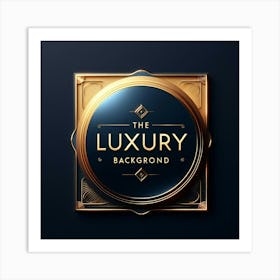 Luxury Background 2 Art Print