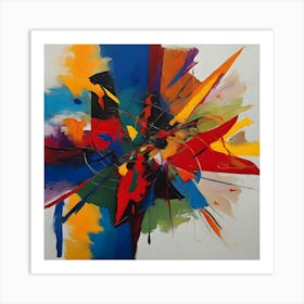 Abstract Painting 1 Art Print