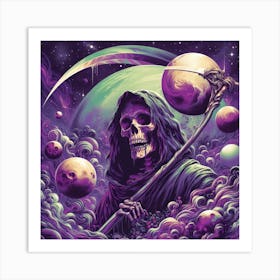 Skeleton Art Print