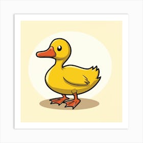 Duck Art Print