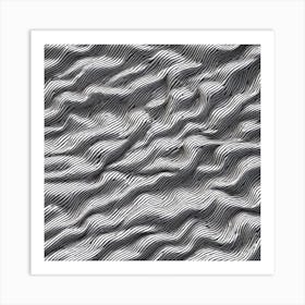 Realistic Wind Flat Surface For Background Use (72) Art Print