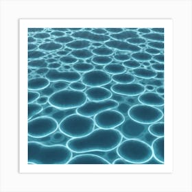 Water Ripples 9 Art Print