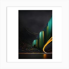 Abstract Painting 21 Art Print