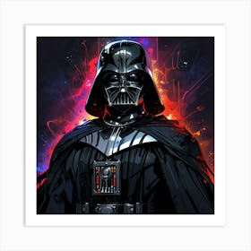 Darth Vader 4 Art Print