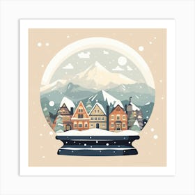 Troms Norway 2 Snowglobe Art Print