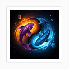 Piscean Art Print