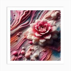 Abstract “Flower” 3 Art Print