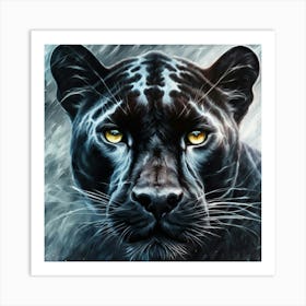 Black Panther 3 Art Print