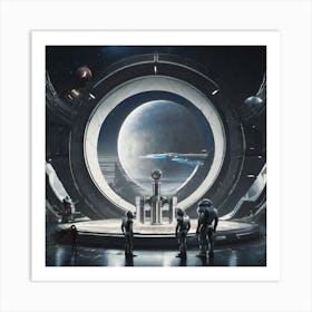 Space Station 73 Art Print