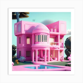 Barbie Dream House (629) Art Print