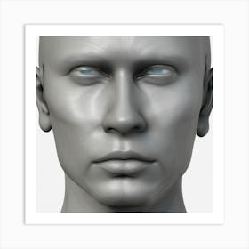 Head Of A Man 3 Art Print