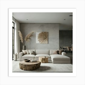 Modern Living Room 138 Art Print