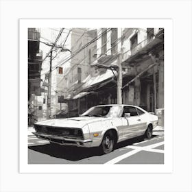 Nissan Taurus Art Print