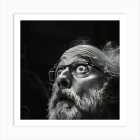 Man With A Beard 4 Art Print