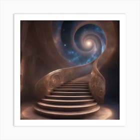 Spiral Staircase 1 Art Print