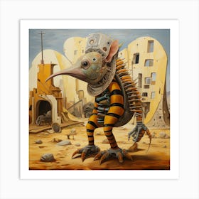 Rat In The City Art Print