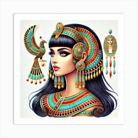 Egyptian Woman 3 Art Print