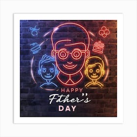 Happy Father's Day - Fathers_Day_motivational_images Art Print
