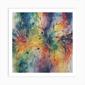 Abstract Painting 9 Art Print