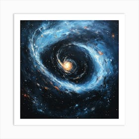 Spiral Galaxy Art 1 Art Print