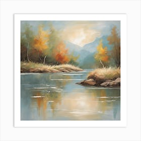 River Ii Art Print