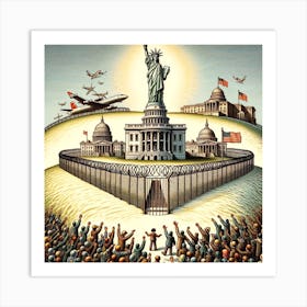 The Huddled Masses Art Print