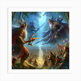 Kings Of The Forest Art Print