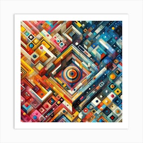 Geometric 2 Art Print