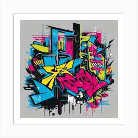 Graffiti Art 4 Art Print