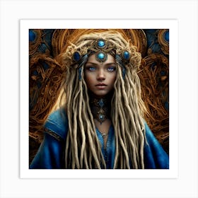 Dreadlocks 1 Art Print