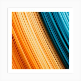 Close-Up Of Colorful Wires Art Print