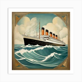 Titanic 4 Art Print