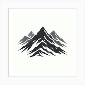 Mountain Range 1 Art Print