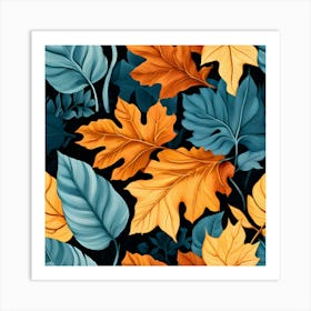 Autumn Leaves 44 Art Print