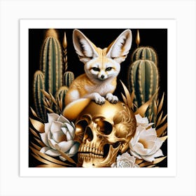 Fennec Fox Art Print