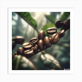 Coffee Beans 79 Art Print