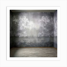 Empty Room - Empty Room Stock Videos & Royalty-Free Footage 1 Art Print