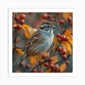 Sparrow Art Print