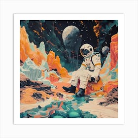 'Astronaut' Art Print