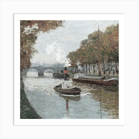 Riverside 10 Art Print