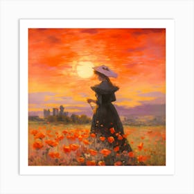 Poppy Field 2 Art Print